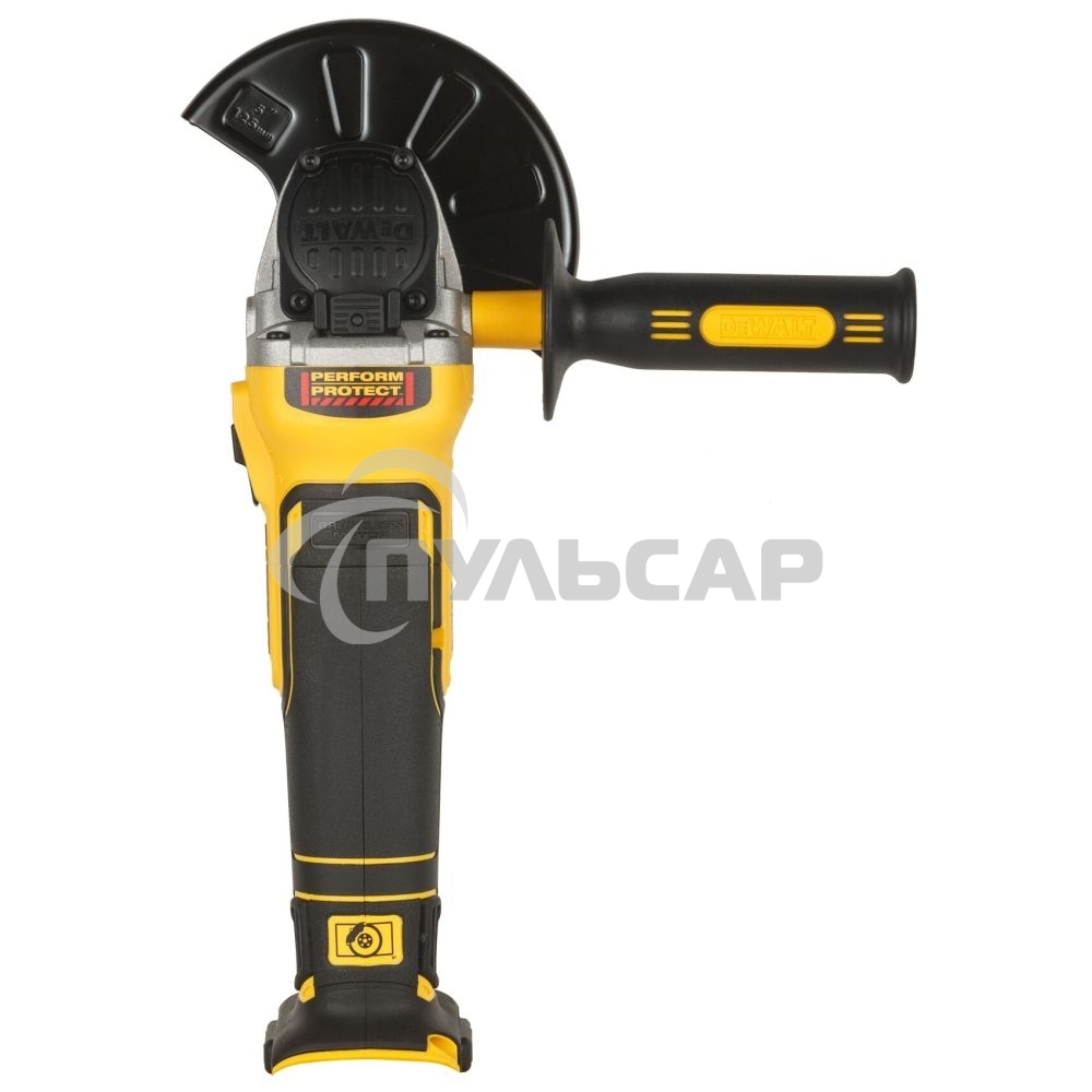 Углошлифовальная машина DeWalt DCG405N 18.0 В XR бесщеточная УШМ, 125мм, 9000 об/мин, сдвижной выключатель, без аккумуляторов и з/у, 1.75 к