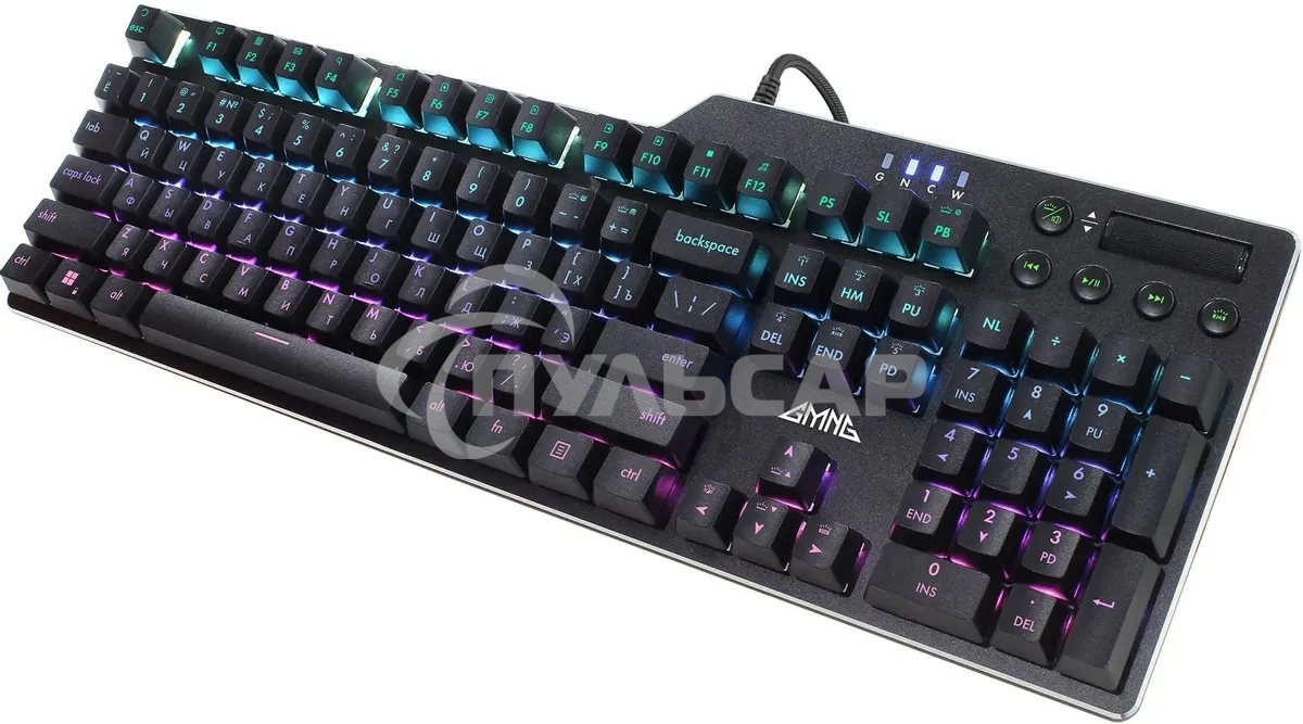 Клавиатура проводная GMNG GG-KB765XP (1901096), USB, черный