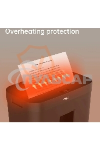 Шредер Deli ET021 черный (секр.P-4) фрагменты 8лист. 12лтр.