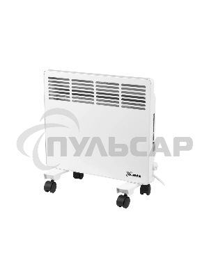 Конвектор MTX КМ-1000.1 белый, 1000 Вт, 15 м2, термостат