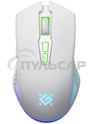 Мышь беспроводная Defender Pandora GM-502 белый, 3200 dpi, радиоканал, USB, кнопки - 7