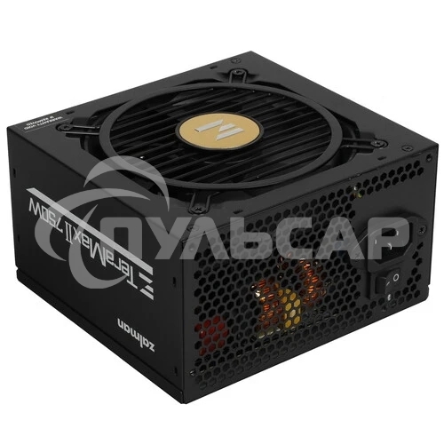 Блок питания Zalman TeraMax II Retail (ZM750-TMX2), 750Вт, PLUS Gold, 120мм, модульный, черный