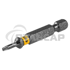 Набор бит Denzel TORX 8х50, сталь S2, шестигранный профиль, 10 шт.