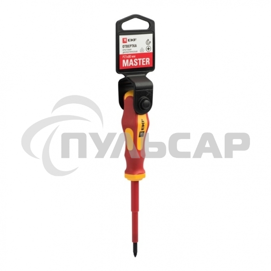 Отвертка Master PZ1x80 мм 1000В EKF Basic