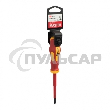Отвертка Master PZ1x80 мм 1000В EKF Basic
