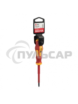 Отвертка Master PZ1x80 мм 1000В EKF Basic