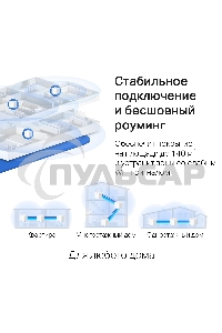 Бесшовный Mesh роутер Mercusys Halo H30G(2-pack) AC1300 10/100/1000BASE-TX