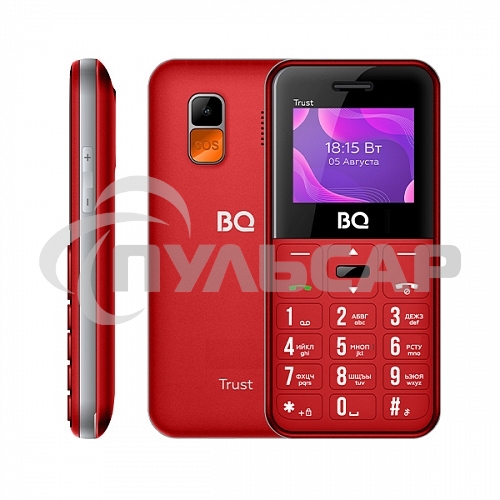 Мобильный телефон BQ 1866 Trust красный MTK6261