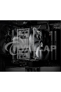 Кулер для процессора ID-COOLING SE-214-XT PLUS черный 120мм алюминий/медь 1800rpm 35.2db 4-pin 200W 150мм