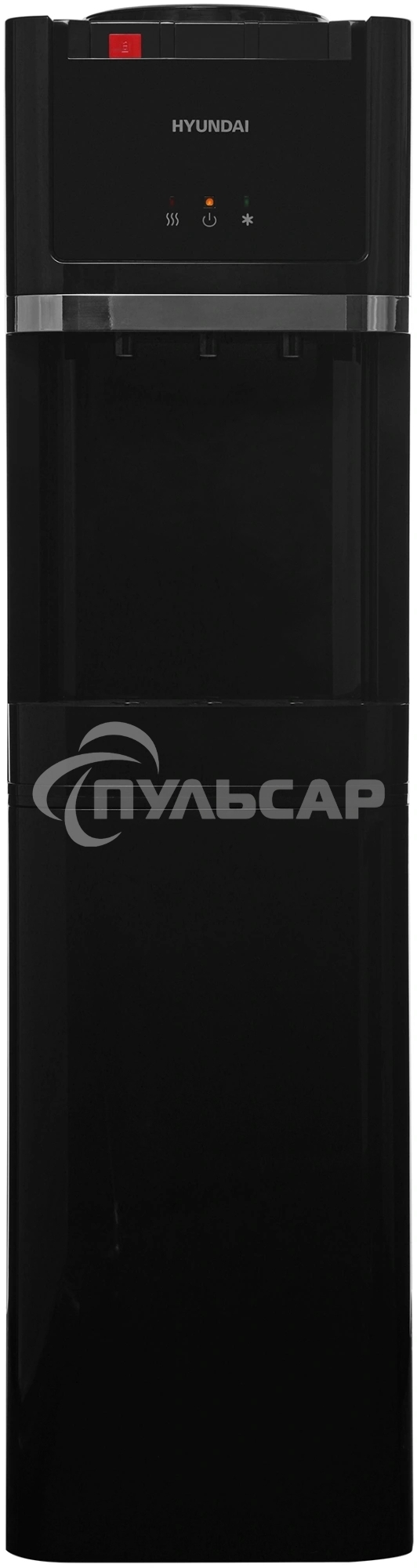 Кулер Hyundai H-WD3410E напольный электронный черный