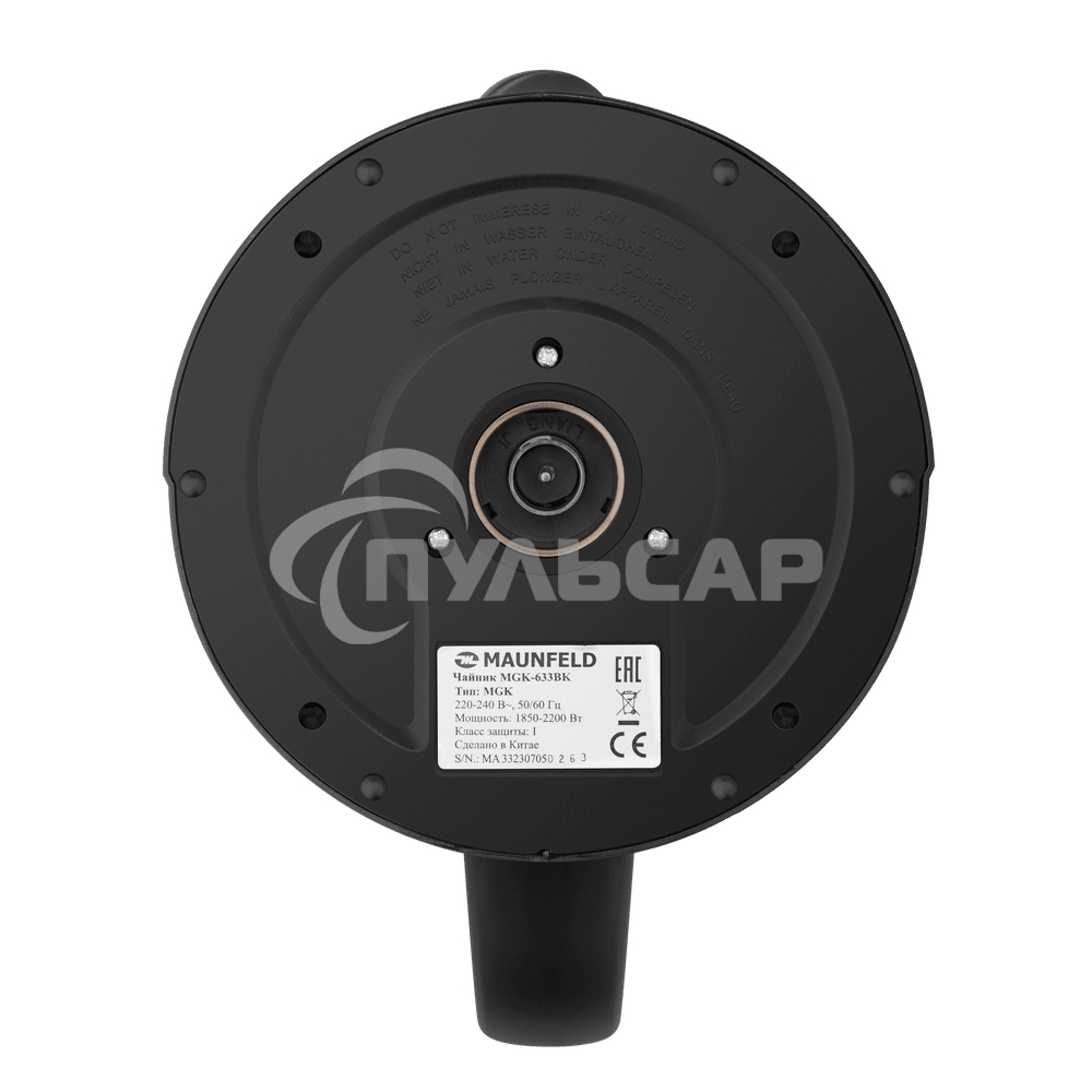 Чайник электрический Maunfeld MGK-633BK