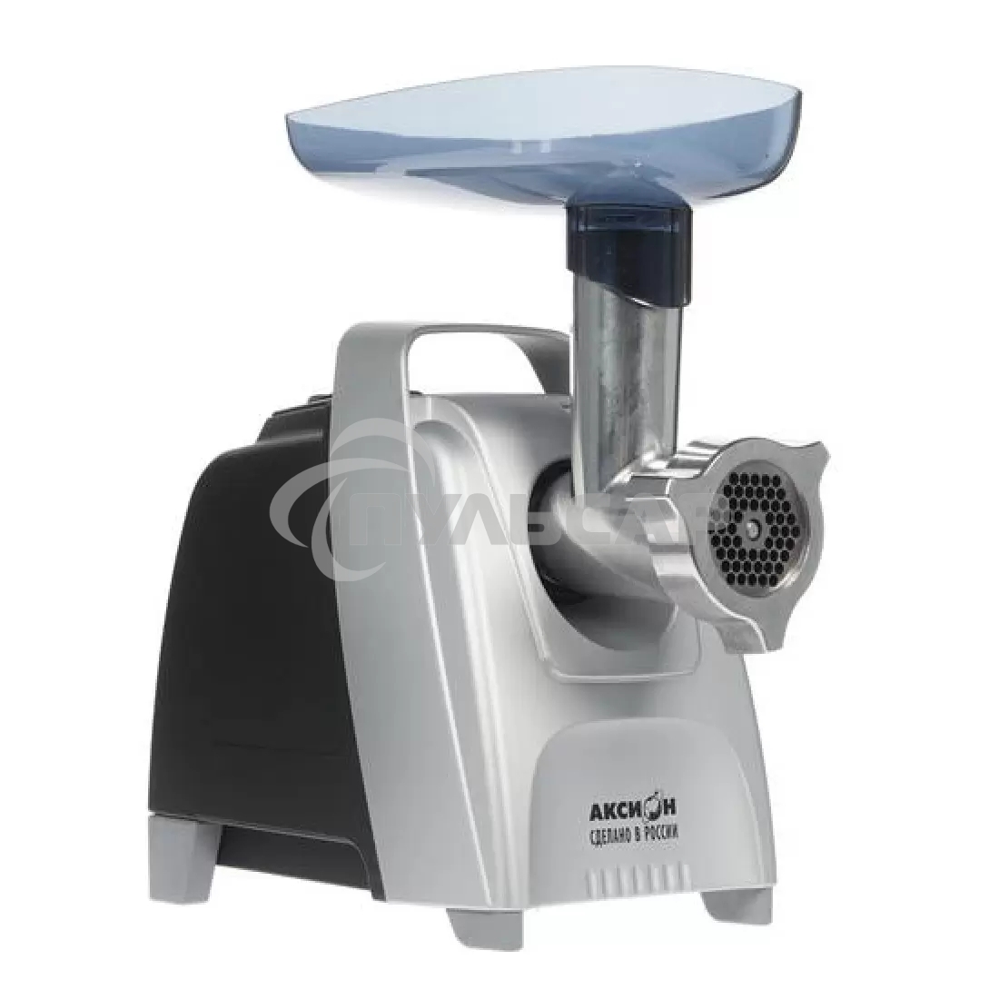 Мясорубка электрическая Аксион М61.04 Черно-серебристая, 2000 Вт, 3 кг/мин