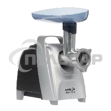 Мясорубка электрическая Аксион М61.04 Черно-серебристая, 2000 Вт, 3 кг/мин