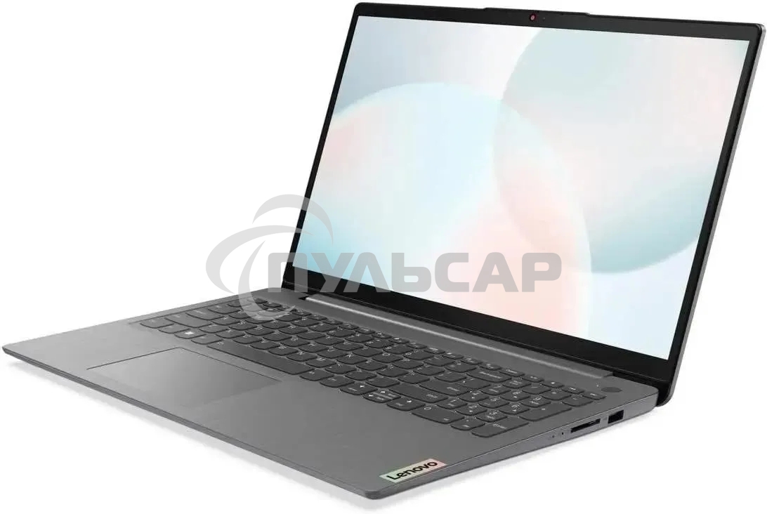 Ноутбук Lenovo IdeaPad 3 15IAU7 i3-1215U 8Gb SSD 256Gb Intel UHD Graphics 15,6 FHD IPS Cam 45Вт*ч No OS Серый 82RK013NRK