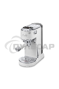 Кофеварка рожковая Delonghi EC890.WI белый, молотый, 1,1 л, 1450 Вт, 15 бар
