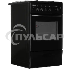 Плита газовая Лысьва ГП 400 МС СТ-2у черный, конфорок 4 шт, духовка 57 л, 50 см x 85 см x 60 см (без крышки)