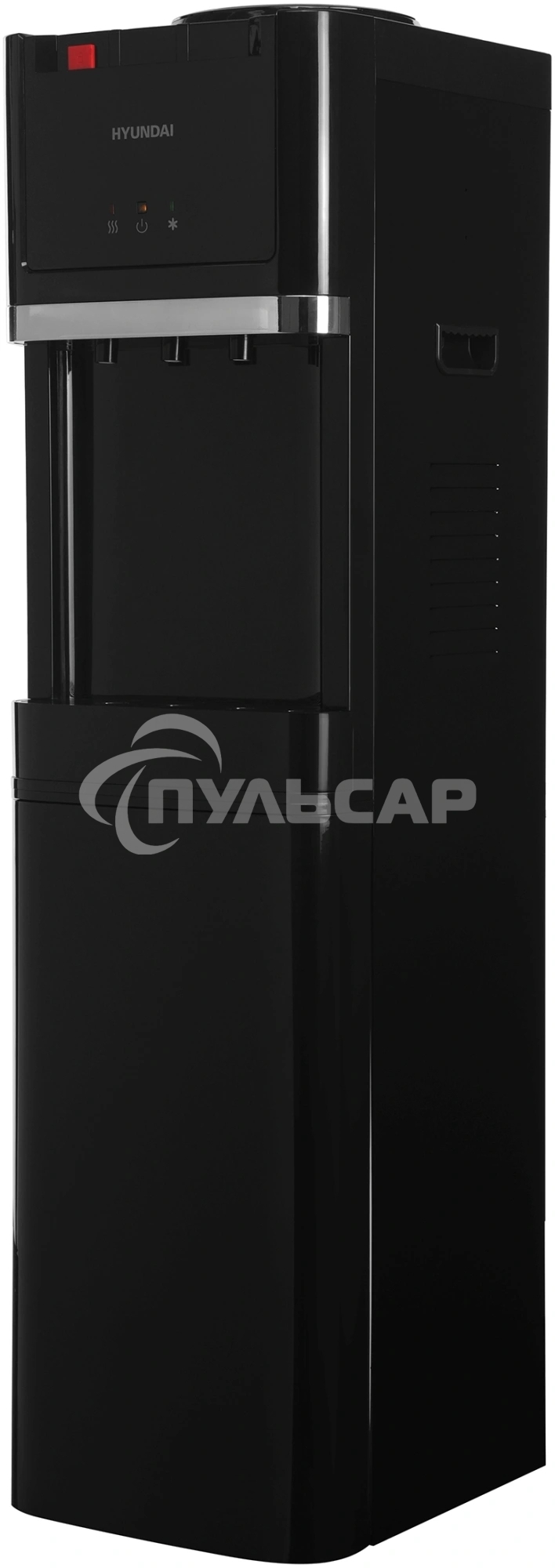 Кулер Hyundai H-WD3410E напольный электронный черный