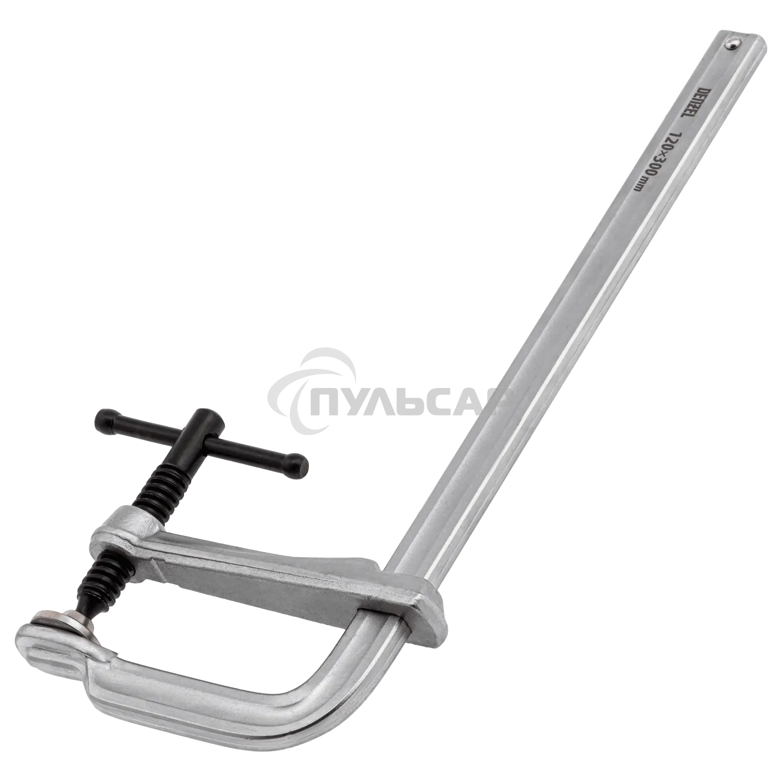 Струбцина Denzel F-образная, 120x300 мм, кованая