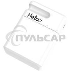 Флешка USB Netac U116 mini NT03U116N-064G-32WH USB 3.2 64 Gb, up to 130Mb/s белый