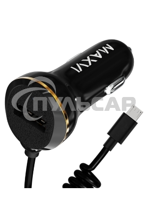 Автомобильное зарядное устройство Maxvi CCM-211MSC 2.1A