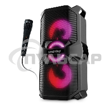 Акустическая система Smartbuy STARSHIP, 32Вт, Bluetooth, MP3, FM, RGB, TWS, 3600мАч, микрофон