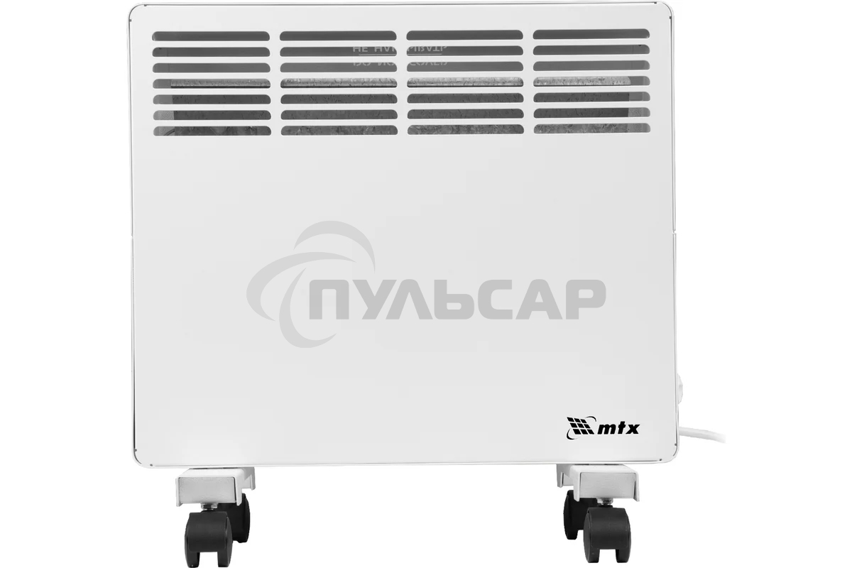 Конвектор MTX КМ-1000.1 белый, 1000 Вт, 15 м2, термостат