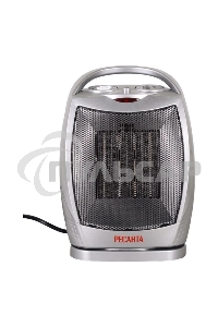 Тепловентилятор Ресанта ТВК-2, серебристый, 900/1800 Вт, 18 м2, термостат, поворот корпуса 67/2/4