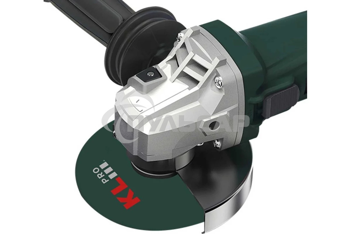 Профессиональная бесщеточная сетевая ушм (болгарка) KLPRO KLAT11509 с регулировкой оборотов (сеть, 1150Вт, 115мм, 3000-11500об/мин)