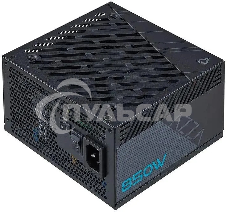 Блок питания Azza PSAZ-850G, 850Вт, 80 PLUS Gold, 120мм, модульный, черный