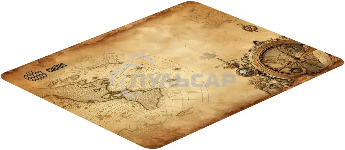 Коврик для мыши Cactus Antique map 220x180x2мм (CS-MP-P08XS)