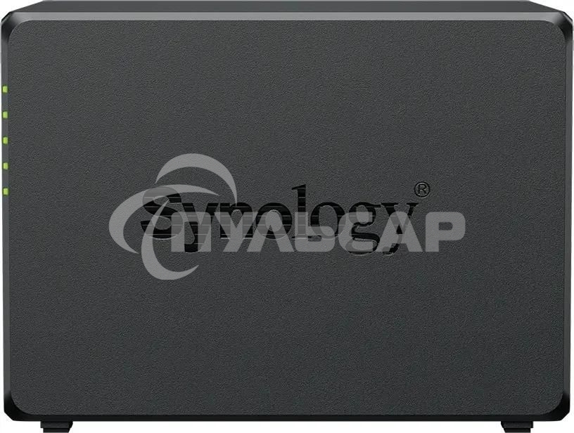 Сетевое хранилище Synology DiskStation DS925+ черный (AMD Ryzen V1500B/4Gb/4 pcs (3.5