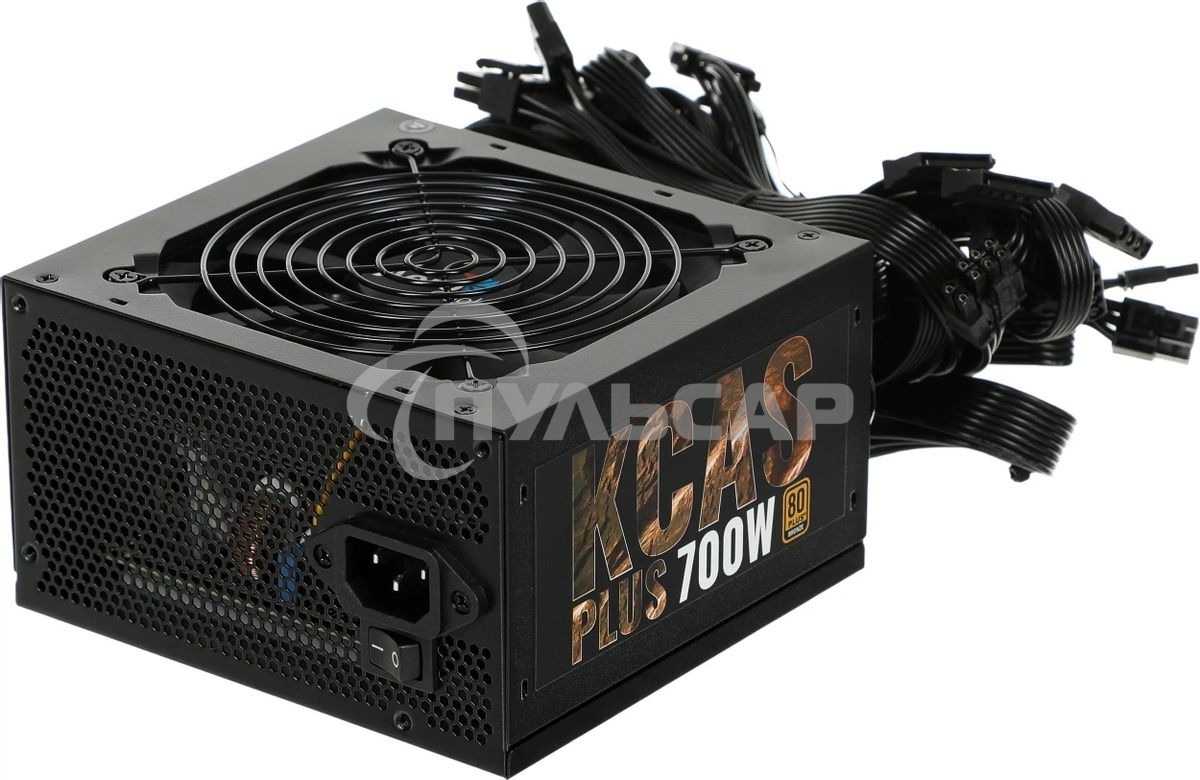 Блок питания Aerocool / Formula AC KCAS PLUS 700, 700Вт, 80 PLUS Bronze, 120мм черный (аналог Aerocool KCAS PLUS 700W)
