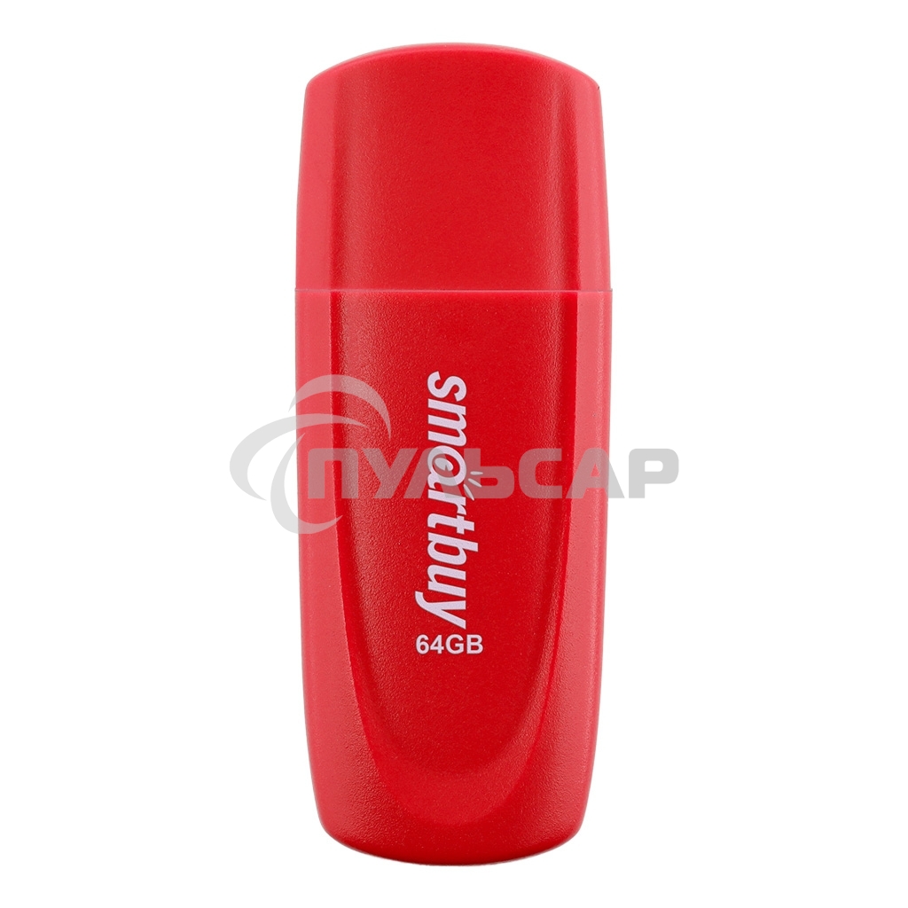 Флешка USB Smartbuy R/W (SB064 Gb2SCR) UFD 2.0 064 Gb Scout Red красный