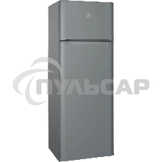 Холодильник Indesit TIA 14 G серебристый двухкамерный 194/51л морозилка сверху, ручное