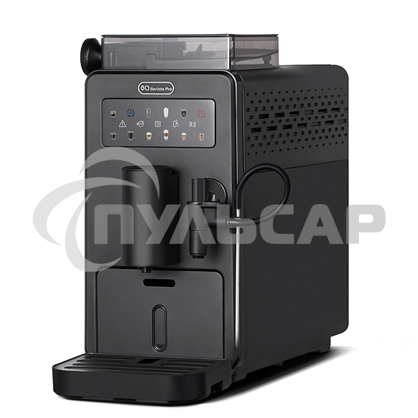 Кофемашина автоматическая BQ CM9003 черный, исп. кофе - зерновой, 2 л, 1450 Вт, 15 бар