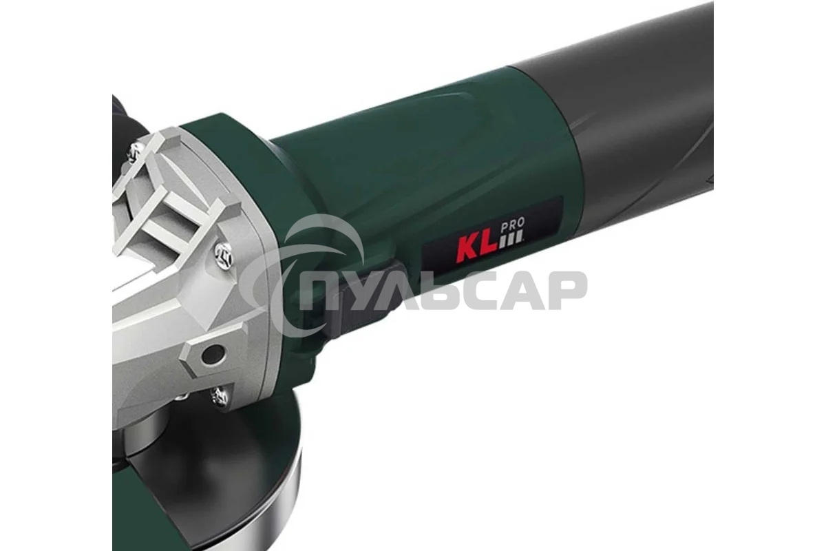 Профессиональная бесщеточная сетевая ушм (болгарка) KLPRO KLAT11509 с регулировкой оборотов (сеть, 1150Вт, 115мм, 3000-11500об/мин)