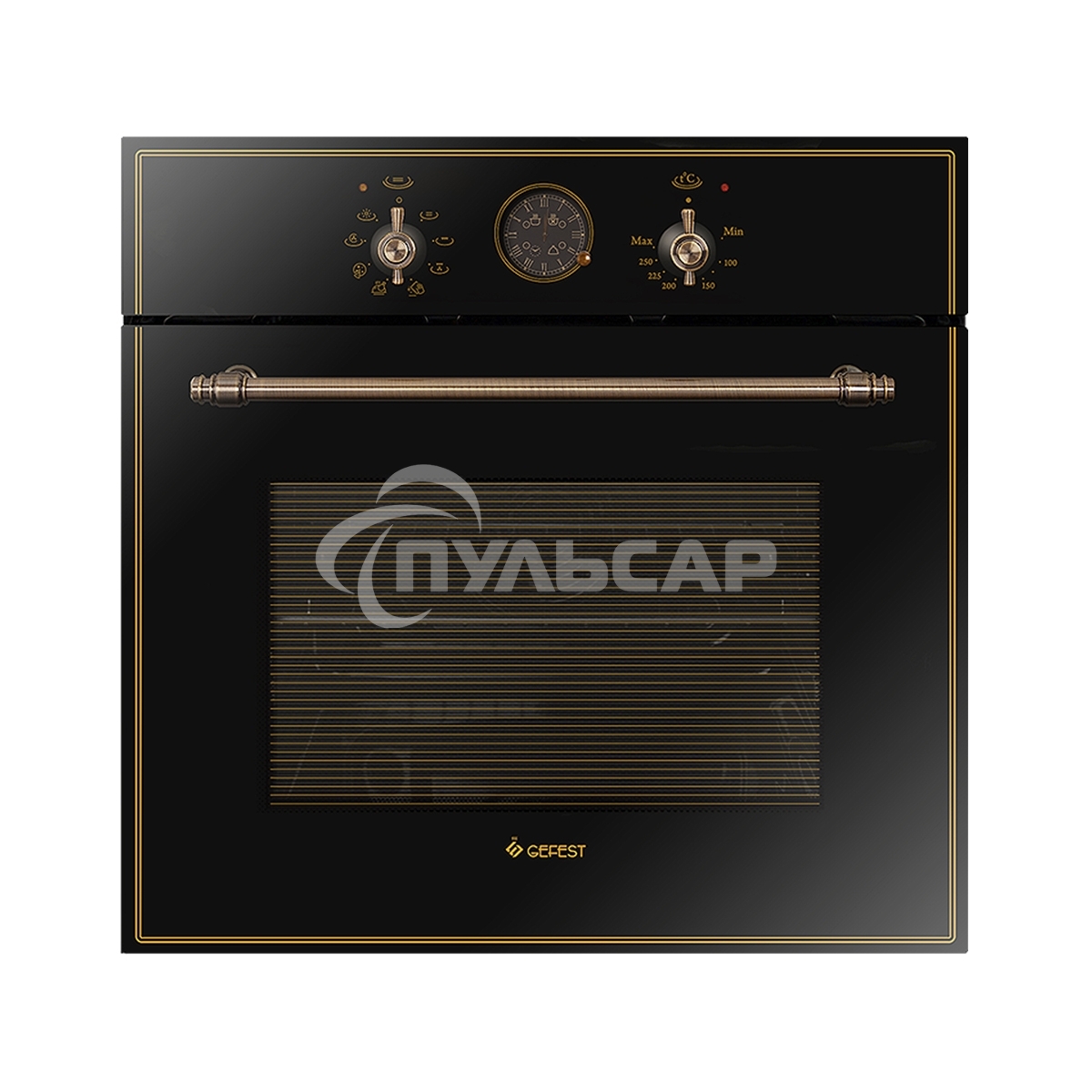 Духовой шкаф электрический встраиваемый Gefest ЭДВ ДА 622-02 К83 черный