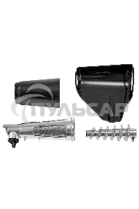 Мясорубка электрическая DELTA DL-6105M черный с красным