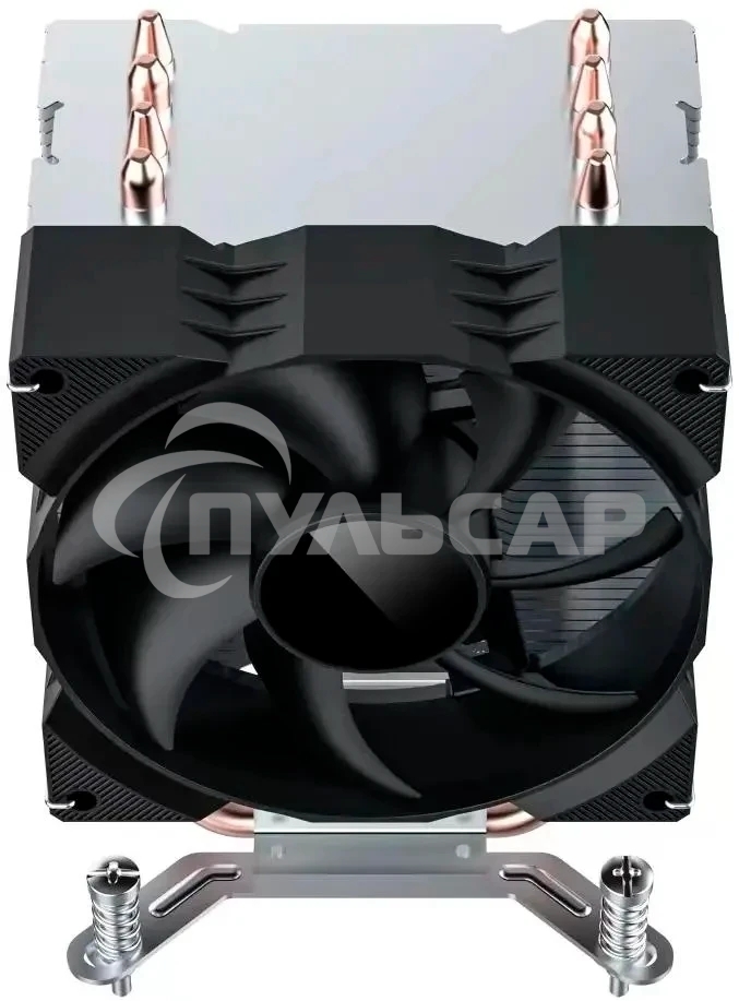 Устройство охлаждения(кулер) Digma D-CPC130-PWM1 Soc-AM5/AM4/1151/1200/1700 черный 4-pin Al+Cu 130W OEM