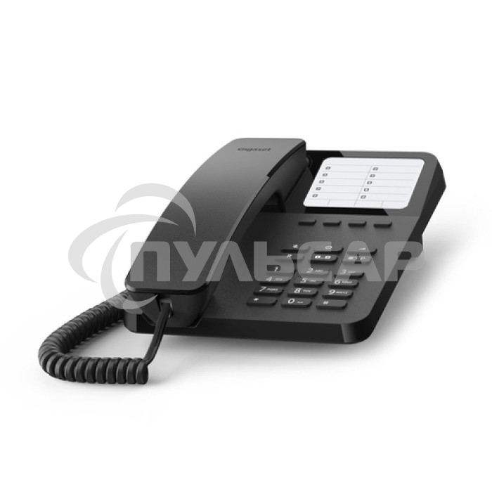 Телефон проводной Gigaset DESK400 черный