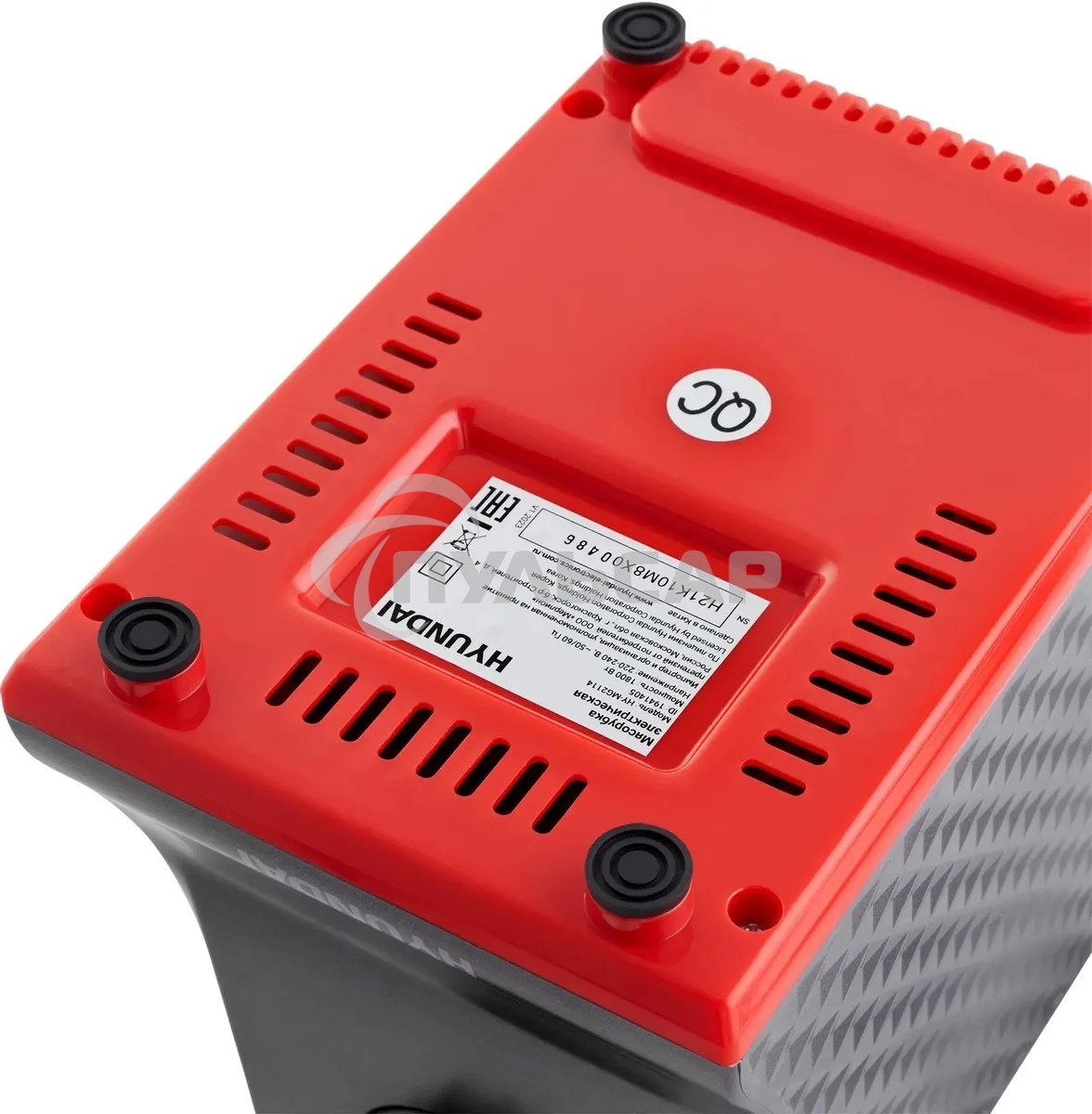 Мясорубка электрическая Hyundai HY-MG2114 1800Вт графит/серебристый