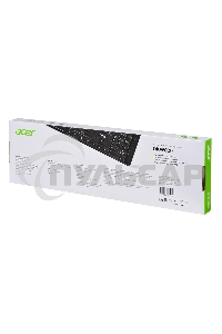 Клавиатура проводная Acer OKW020, USB, черный