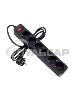 Сетевой фильтр СТАРТ  С/УД-Ф SP 6x3 ZVTS черный-- 20, серия BASIC