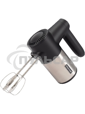 Миксер ручной Rondell RDE-1354 800Вт черный/серебристый