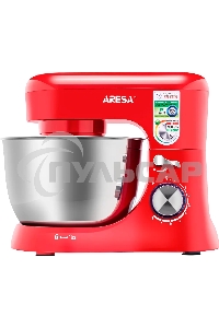 Миксер планетарный ARESA AR-1910 1000 Вт. красный
