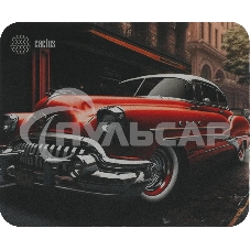 Коврик для мыши Cactus Red Car 300x250x2мм (CS-MP-P07M)