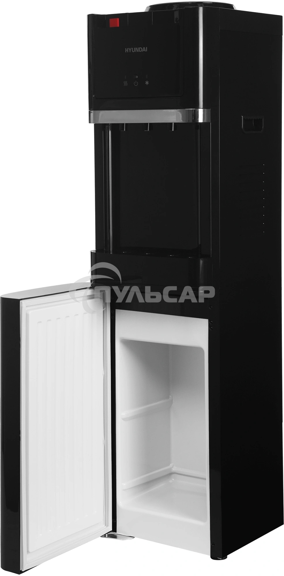 Кулер Hyundai H-WD3410E напольный электронный черный