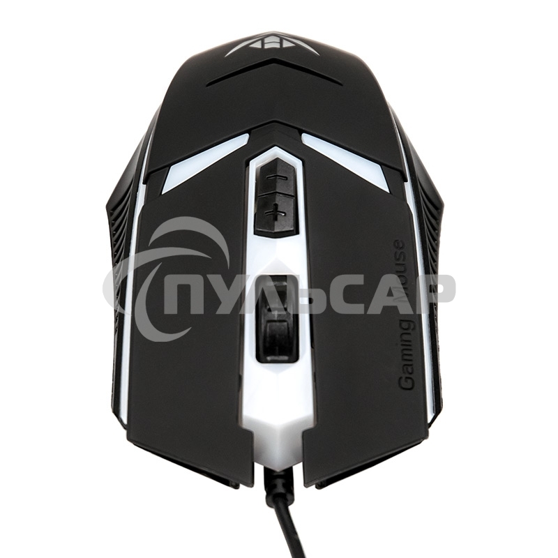 Мышь проводная Nakatomi MOG-02U черный, 1600 dpi, USB, кнопки - 5