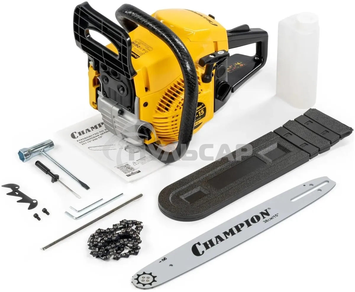 Бензопила Champion 251-15 2300Вт 3.13л.с. дл.шины:16