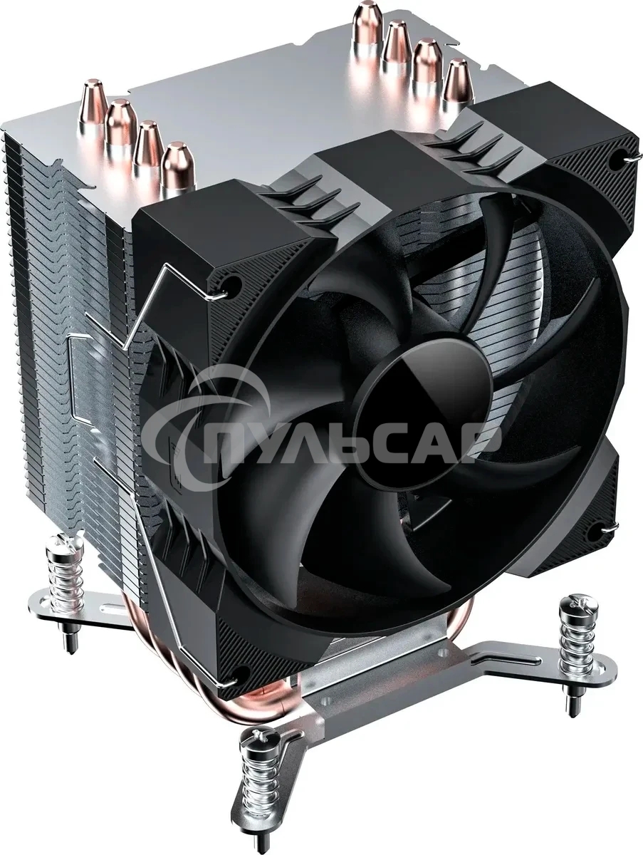 Устройство охлаждения(кулер) Digma D-CPC130-PWM1 Soc-AM5/AM4/1151/1200/1700 черный 4-pin Al+Cu 130W OEM